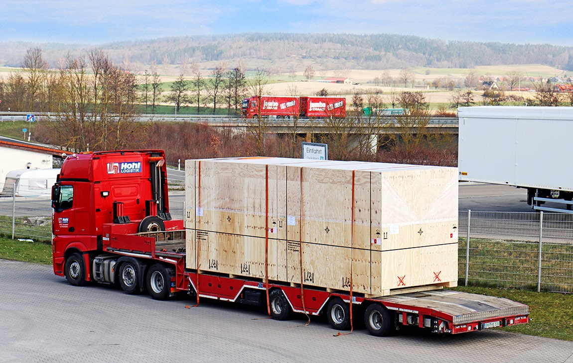 Industriemaschinentransporte 04