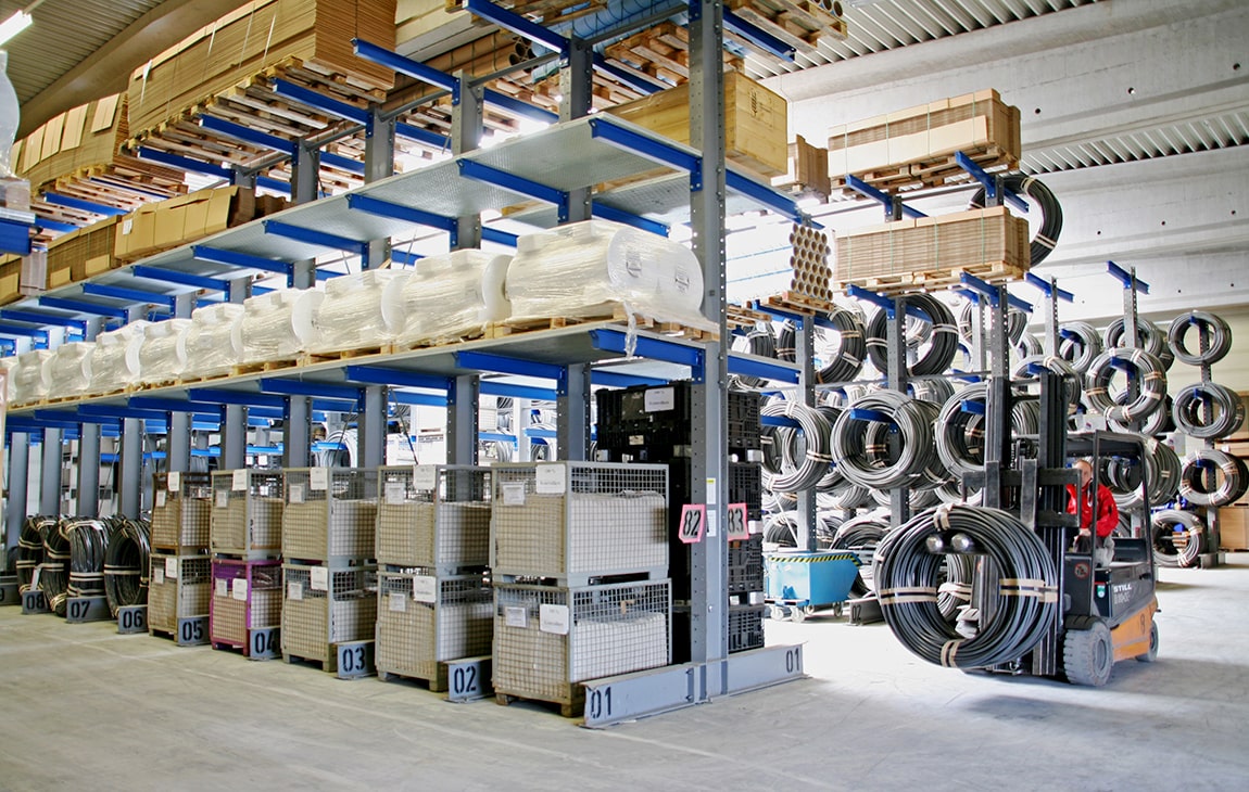 Schwerlast Kragarm Regal 03