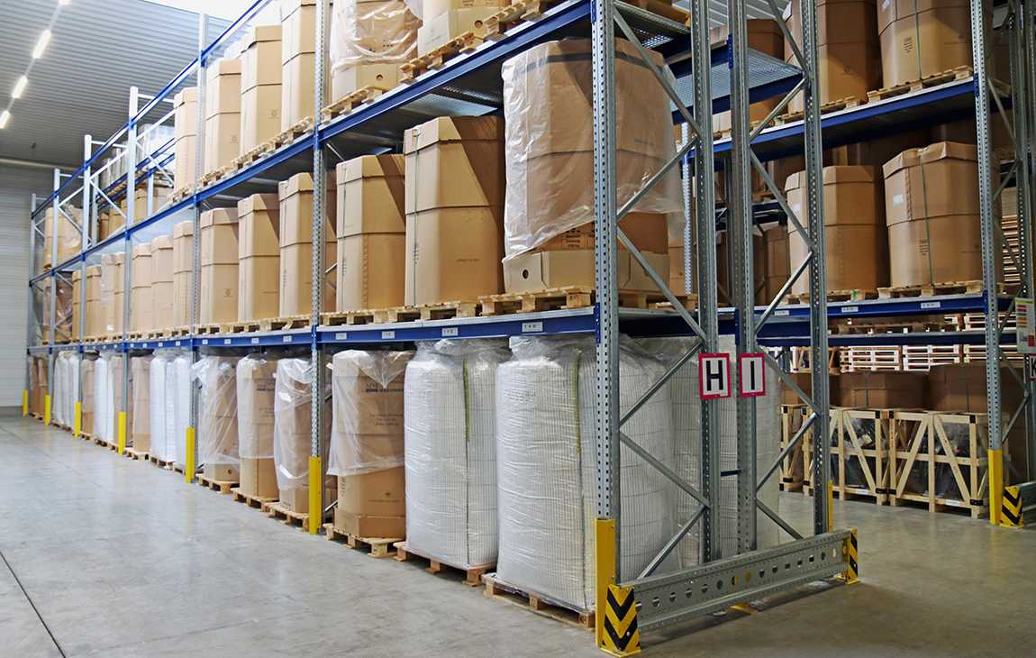 Paletten Regalanlage 01