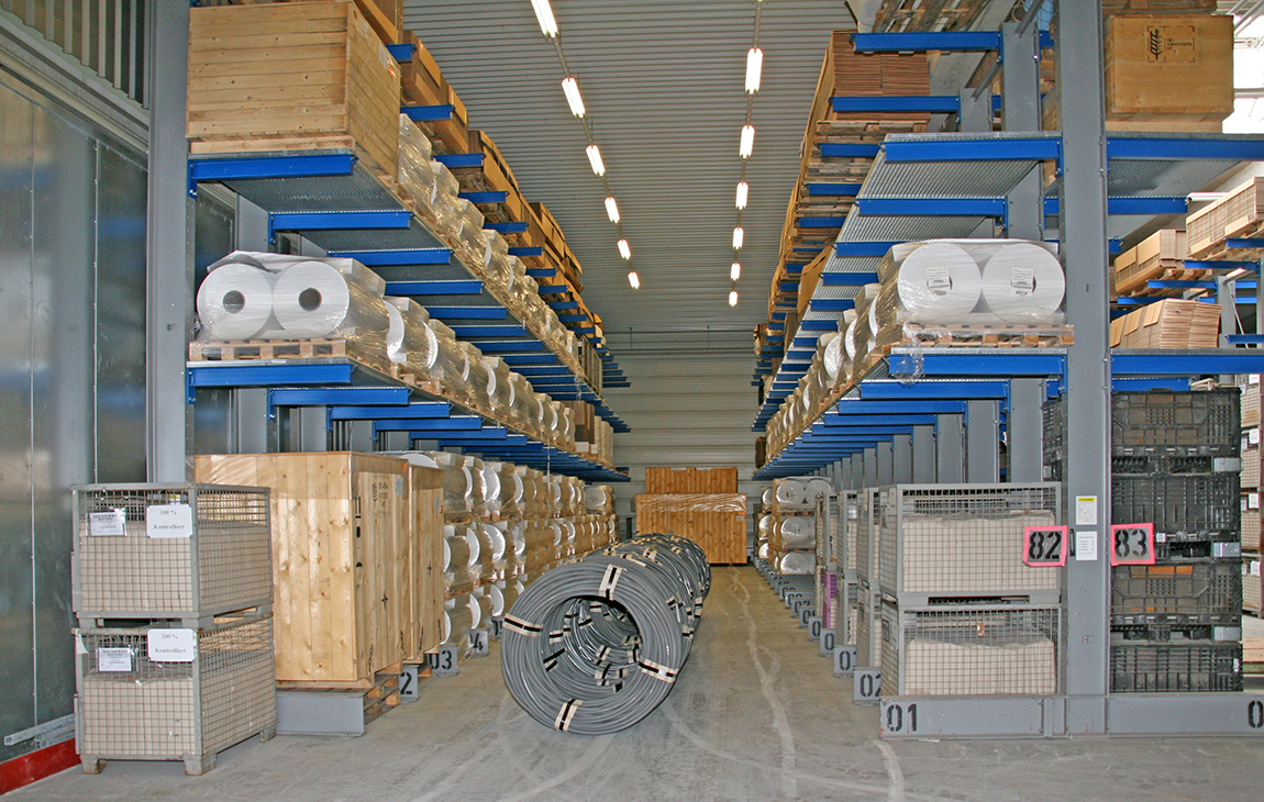 Schwerlast Kragarm Regal 01