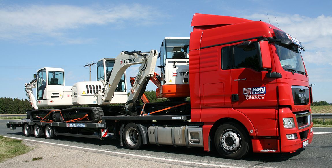 Tieflade-Sattelfahrzeuge